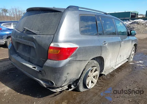 2010 Toyota Highlander Se V6 from USA, damaged, VIN 5TDJK3EH0AS038910